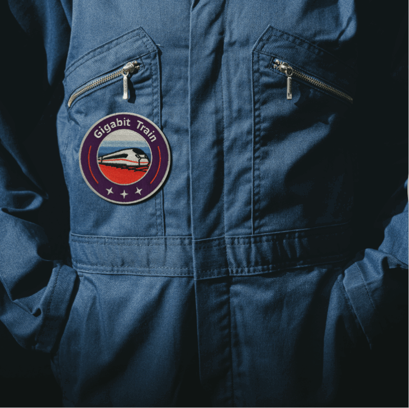 Overall mit Badge 